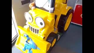 2000s Backhoe Loader kiddie ride Bob the Builder Video Option [upl. by Eimar239]