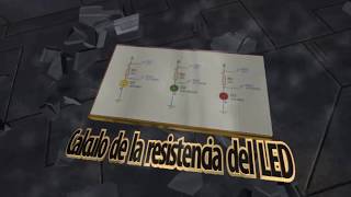 ¿Como calcular la resistencia del LED [upl. by Flo]