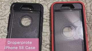 Droperprote iPhone SE Case  Builtin Screen Full Body Protector Phone Case Shockproof [upl. by Muna382]