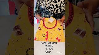 COTTON SLUB FABRIC OFFICE AND DAILY WEAR SHORT UMBERALLA KURTIS RS 400 ONLY LIMITED STOCK ONLY [upl. by Colline556]