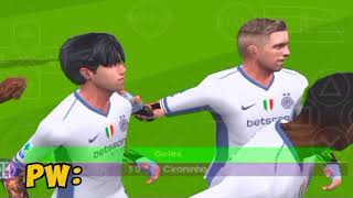 FROSINONE VS INTER  PES PPSSPP 24 GAMEPLAY 1 [upl. by Suryt293]