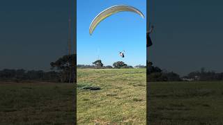 paragliding landing 🪂 torrey pines gliderport san diego california shorts full video on channel [upl. by Dorthy423]