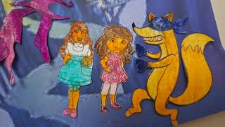 Girl Dora And The Fox Rescues Wizard Of Oz [upl. by Catharina]