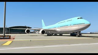 Korean Air 7478i HL7631 Retirement Pt2 RKSIKDAY  Prepar3D v4 koreanair boeing747 flightsim [upl. by Selestina]