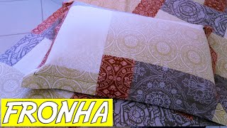 Fronha de Travesseiro com Abas  DIY [upl. by Adlee]