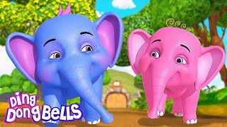 Ek Mota Hathi  एक मोटा हाथी  Hindi Rhyme For Children l Hindi Rhymes For Kids ‎kidschannelindia [upl. by Stephen335]