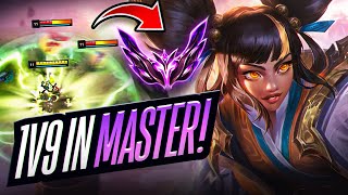 1V9ING in MASTER ELO with ZERI [upl. by Arretnahs]