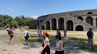 4k POMPEII WALKING TOUR 🇮🇹 RUINS OF POMPEII Virtual Walk [upl. by Tiffa]