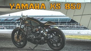 YAMAHA XS850 Cafe Racer [upl. by Haridan]