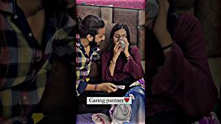 Cute couple 💏 Love💝 Sukoon 😌 tag your love ❤😘 caring partner💖husband wife Love 💕😍 whatsapp status🌍❣️ [upl. by Adym296]