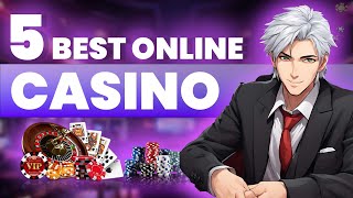 5 Best Online Casinos for Real Money In 2024  Best Online Casino Sites In USA [upl. by Sicard]