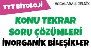 İnorganik Bileşikler  Konu Tekrar Soru Çözümleri [upl. by Snell]