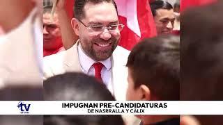 Impugnan precandiaturas de Salvador Nasralla y Jorge Calix [upl. by Ahto]