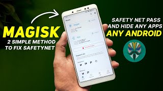 Magisk 2 Simple Method To Fix SafetyNet  SafetyNet Fix And Hide Any Apps [upl. by Nathanael]