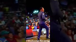 MWAKASEGE LIVE PERFORMANCE MKESHA USIOSAHAULIKA [upl. by Akehsat]