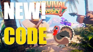 🦃THANKSGIVING SURVIVAL ODYSSEY CODES ROBLOX [upl. by Dannica]