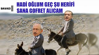 Siyasiler Eşek Yarışı Part 3 Erdoğan amp Kılıçdaroğlu Komik Montaj Komik Video Kemal Sunal Komik Sahne [upl. by Aved]