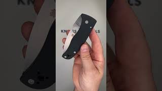 Spyderco Bodacious C263GP Black G10 pocket knife Sal Glesser design [upl. by Uzzi]