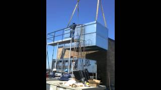 Evapco tower installation [upl. by Acim]