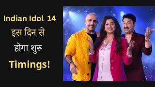 Indian idol 14 Starting Date Time Announced  Sony TV [upl. by Edylc]