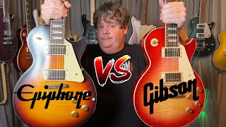 Epiphone 1959 Les Paul Vs Gibson Les Paul Standard 50s [upl. by Leahey264]