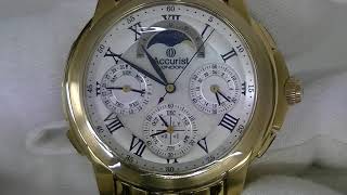 Accurist GMT120P Adjusting Hand Reference [upl. by Anotyad59]