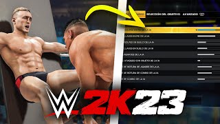 LA CONFIGURACIÓN MÁS REALISTA PARA WWE 2K23 [upl. by Jaela949]