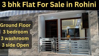 3 Bhk Flats In Delhi  Property In Delhi  Flats In Rohini  Flat For Sale  Rohini Flats for Sale [upl. by Bazluke]