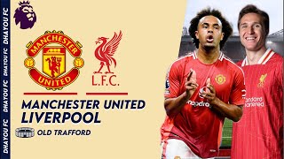 👹 MAN UNITED  LIVERPOOL 🔴  LE CHOC DE LA PREMIER LEAGUE 🏆  🇵🇹 BRUNO vs SALAH 🇪🇬  LIVE 🔥 [upl. by Maunsell548]