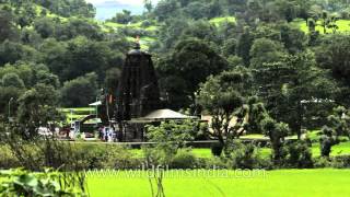 Hindu temple in Kalsubai Reserve Sanctuary [upl. by Fuhrman]