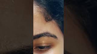 diy waxing eyebrows 🙄🥲 shortsfeed [upl. by Osicran392]