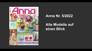 Anna 52022  Alle Modelle auf einen Blick [upl. by Erbas723]