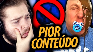 O PIOR CONTEÚDO DO YOUTUBE [upl. by Nodyarg]