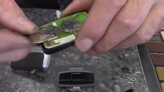 Replace Battery in Garage Door Opener in Wireless Transmitters [upl. by Arahas546]