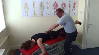 Positional Release on Gluteal muscles by Mel Cash for LSSM [upl. by Aihsyla]