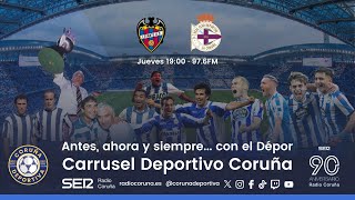 Levante  Deportivo  En directo en Carrusel Deportivo Coruña [upl. by Zohar]