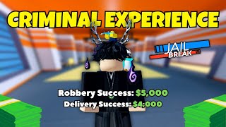 A Roblox Jailbreak Criminal Experience [upl. by Yelahs]