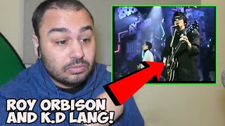 ROY ORBISON quotCryingquot w KD LANG  1988 Top of the Pops REACTION [upl. by Andi]