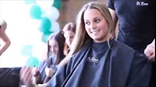 Beautiful Girl Shave In Barbershop 2017 [upl. by Sawyer751]