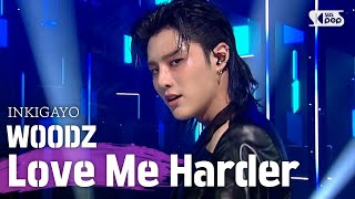 WOODZ조승연  Love Me Harder파랗게 인기가요 inkigayo 20200719 [upl. by Radborne]