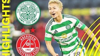 CELTIC V ABERDEEN 60 HIGHLIGHTS SEMI FINAL [upl. by Akehsal]