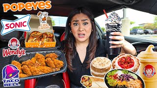 TRYING NEW Menu ITEMS FROM FAST FOOD RESTAURANTS MUKBANGREVIEW [upl. by Princess]