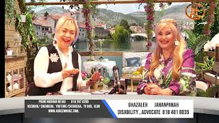 Asre Emrooz Tv Pouri Hoshiar Nejad Ghazaleh Jahanpanah Disability [upl. by Olav]