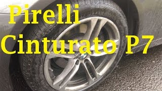 Pirelli Cinturato P7 Review [upl. by Yruok559]