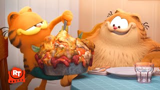 The Garfield Movie 2024  Garfield Cooks a Disgusting Dinner [upl. by Mickelson]