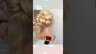 Updo hairstyle Bridal hairstyle [upl. by Ainollopa]