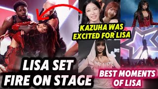 Lisa Performance At 2024 MTV VMA  kpop lisa blackpink bts kpopnews ​⁠BLACKPINK mtv vma [upl. by Aerbua199]