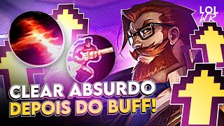 GRAVES VOLTOU PARA O META DEPOIS DO BUFF CLEAR ABSURDO  LoL Wild Rift [upl. by Freddi]