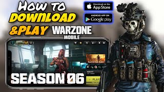 Download Warzone Mobile on Android amp IOS  Easiest way [upl. by Messab]