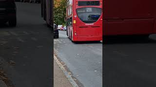 E161 departing Plumstead Common Rd for QEH bus londonbus fortheloveofbuses [upl. by Aseral366]